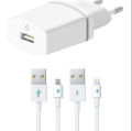 TTEC ŞARJ SPEEDCHARGER 3.1AMP ÇİFT KABLO 2SCS02