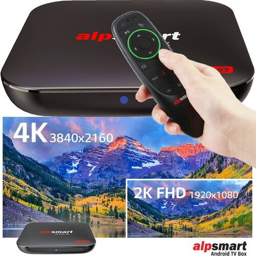 ALPSMART AS-575-X3 ANDROID 4GB RAM 64 GB HAFIZA TV BOX