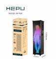 HEPU HP-934 3X10'' 3X30CM KABLOSUZ 2 EL MİKROFON BLUETOOTH USB ŞARJLI MÜZİK KUTUSU