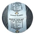 NYAF KABLO 1X0.75 SİYAH ÖZNUR-HES 1 MT FİYATIDIR