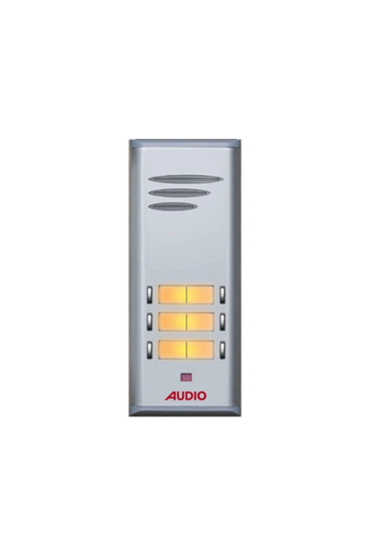 AUDİO 6 LI ZİL BUTONU ÇİFT SIRA 4849 HOPARLÖRLÜ