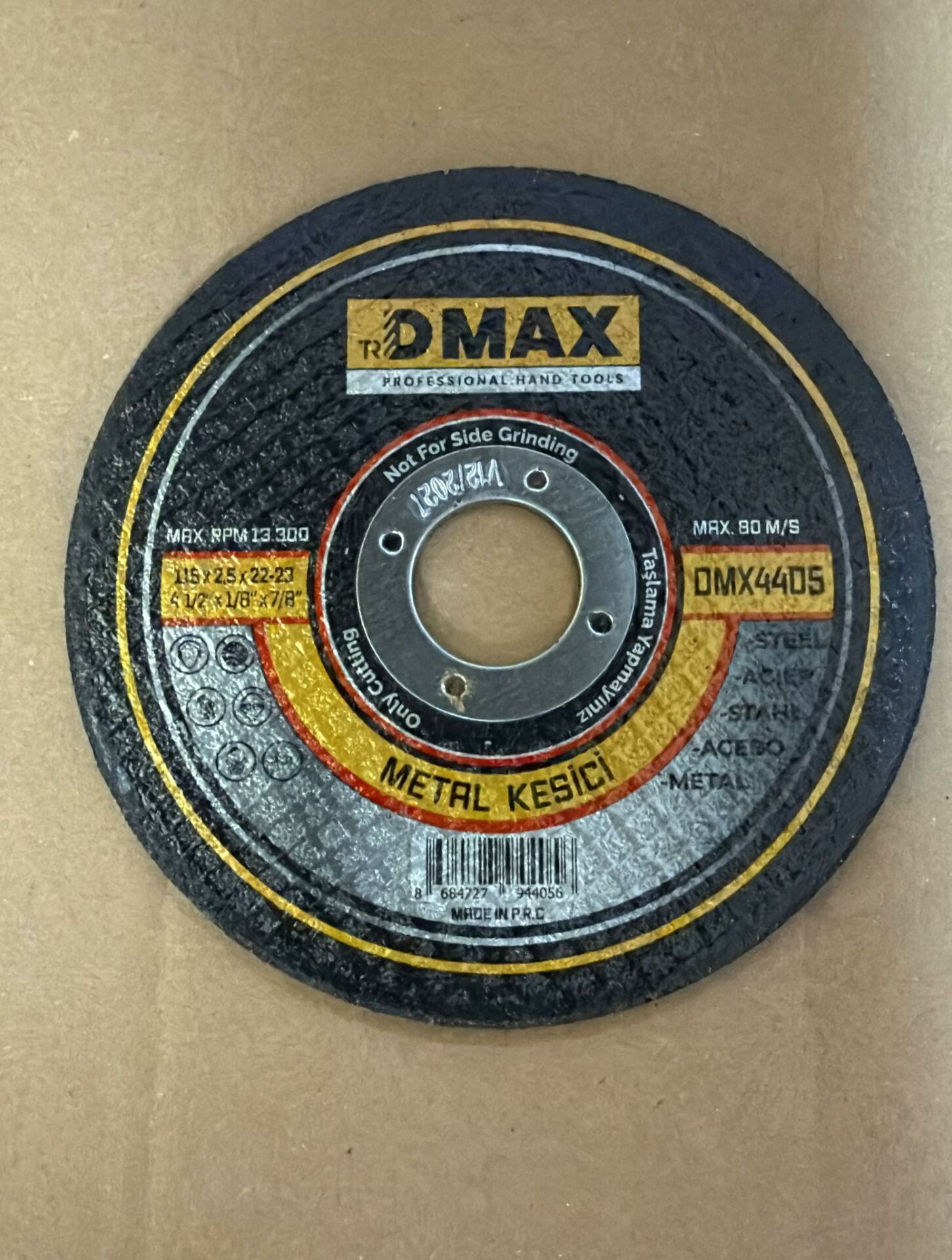 METAL KESİCİ TAŞ 118x2,5x22-DMX-4405