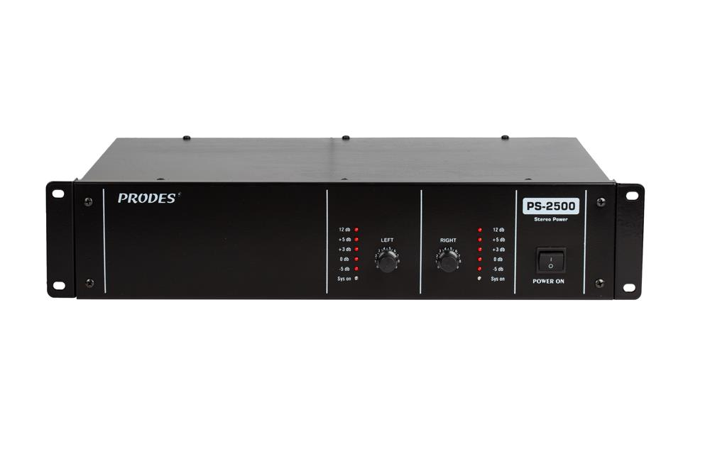 PRODES PS-2500-2X500 WATT POWER ANFİ