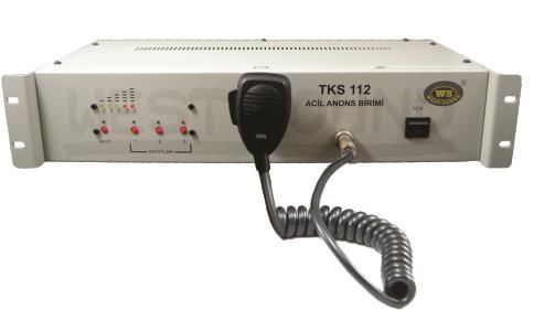 WEST SOUND TKS 112 ACL ACİL ANONS MESAJ ÜNİTESİ