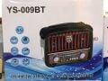 RADYO NOSTALJİK YS-009 BLUETOOTH - USB - HAFIZA KARTI - RADYO