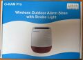 O-KAM 3032 KABLOSUZ DIŞ ALARM SİRENİ SOLAR GÜNEŞ PANELLİ