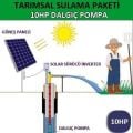 SOLAR 10 HP TARIMSAL SULAMA SİSTEMİ-10000  WATT GÜNEŞ PANELİ -10 HP SÜRÜCÜ PANO DAHİL SET