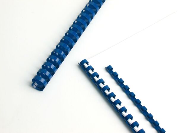 Lamiess 6 Mm Plastik Spiral Mavi 100'Lü