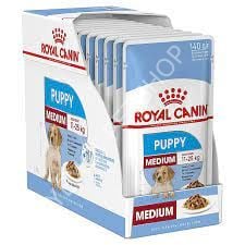 Royal Canin Orta Irklar için Yavru Yaş Köpek Maması 140g