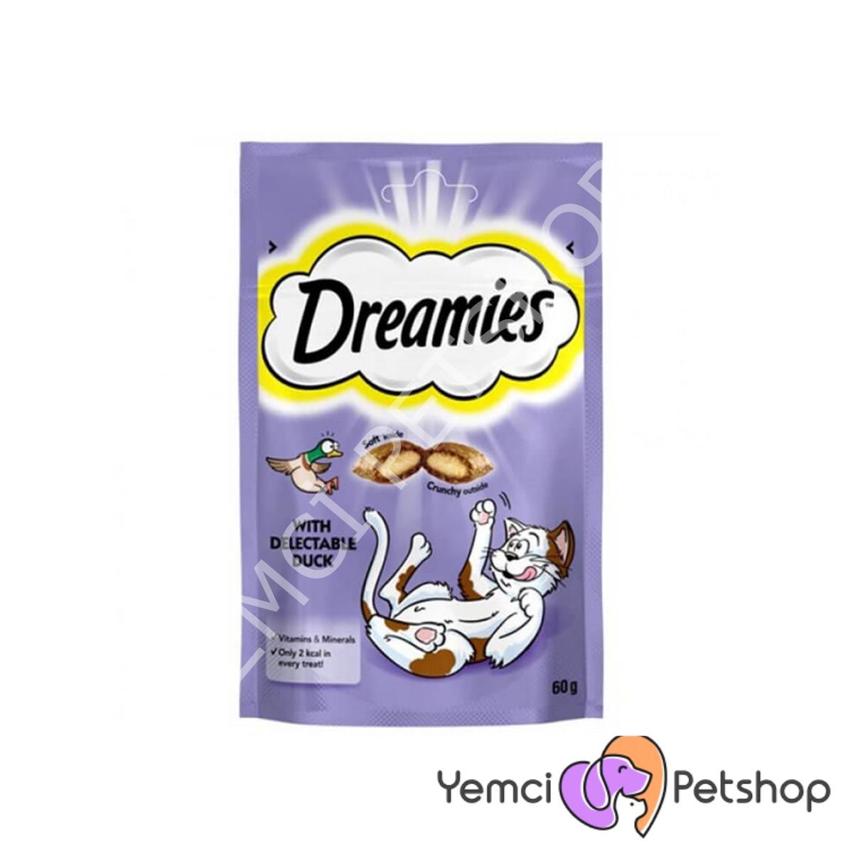 Dreamies Ördekli Kedi Ödülü 60 Gr