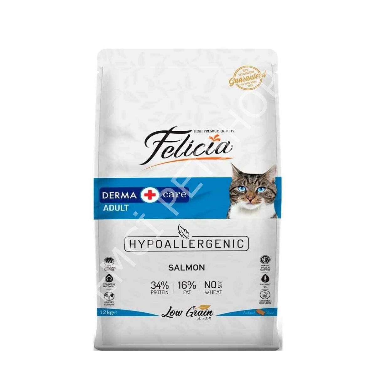 Felicia Az Tahıllı HypoAllergenic Somonlu Yetişkin Kedi Maması 2 Kg