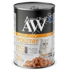 ANİMAL WORLD KÜMES HAYVANLI KEDİ KONSERVESİ 400 GR