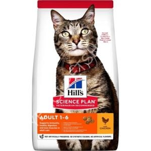 Hill's Adult Optimal Care Tavuklu 1.5 kg Yetişkin Kuru Kedi Maması