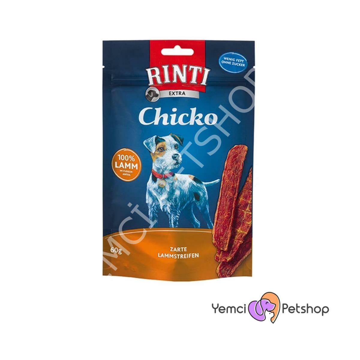 RİNTİ EXTRA KUZULU KÖPEK ÖDÜLÜ 60 GR