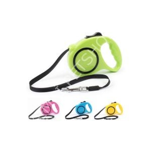 Retractable Leash Retractable Dog Leash Makaralı Köpek Gezdirme Karışık Renk 3 M