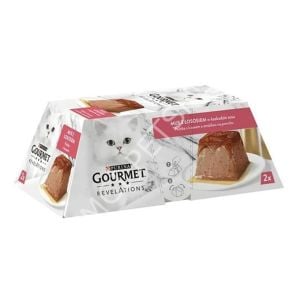 Purina Gourmet Revelations Somonlu Kedi Yaş Maması 2x57gr