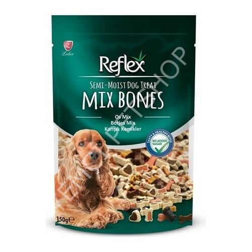 Reflex Semi-Moist Mix Bones 150 gr Köpek Ödül Maması