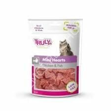 TRULY KEDİ ÖDÜL MİNİ HEARTS TAVUK BALIK 50 GR