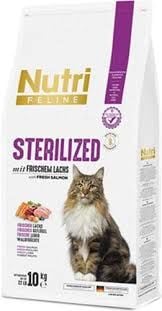 Nutri Feline Sterilised Somonlu 10 kg Yetişkin Kedi Maması