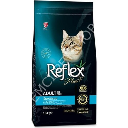 Reflex Plus Somonlu 1,5 kg Kısırlaştırılmış Yetişkin Kedi Maması