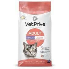 Vet Prive Somonlu 10 kg Kısırlaştırılmış Yetişkin Kedi Maması