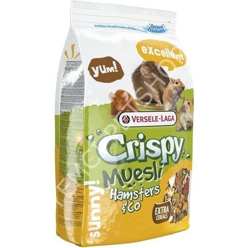 VERSELELAGA  CRISPY MUESLI HAMSTER&CO 400 g.