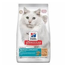 Hills Hypo-Allergenic Yumurta ve Larva Proteinli Yetişkin Kedi Maması 1.5 Kg