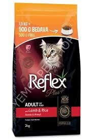 Reflex Plus Kuzulu Yetişkin Kedi Maması 1,5kg+500gr