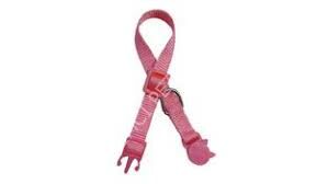 CATTİE GÜVENLİK TOKALI KEDİ BOYUN TASMASI PEMBE 1X15-25CM