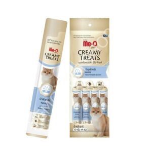 Me-O Gold Creamy Kedi Ödülü Ton Balıklı ve Biotinli 15 Gr 4'lü Paket