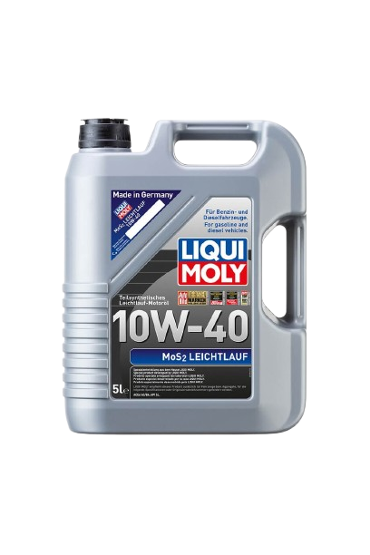 LIQUI MOLY 10W40 Motor Yağı Kısmi Sentetik MoS2'li LEICHTLAUF 5 Litre (2184)