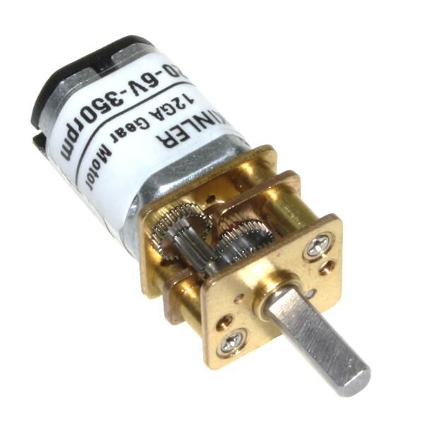 KGA12 6V 350Rpm 12mm Redüktörlü Dc Motor