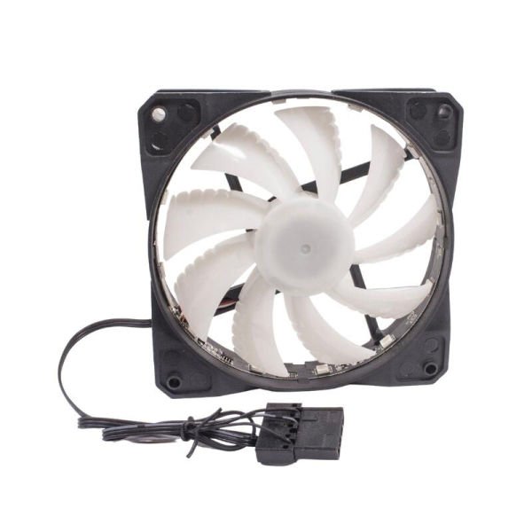 120x120x25mm 12V 0.45A RGB Işıklı Bilgisayar Kasa Fanı