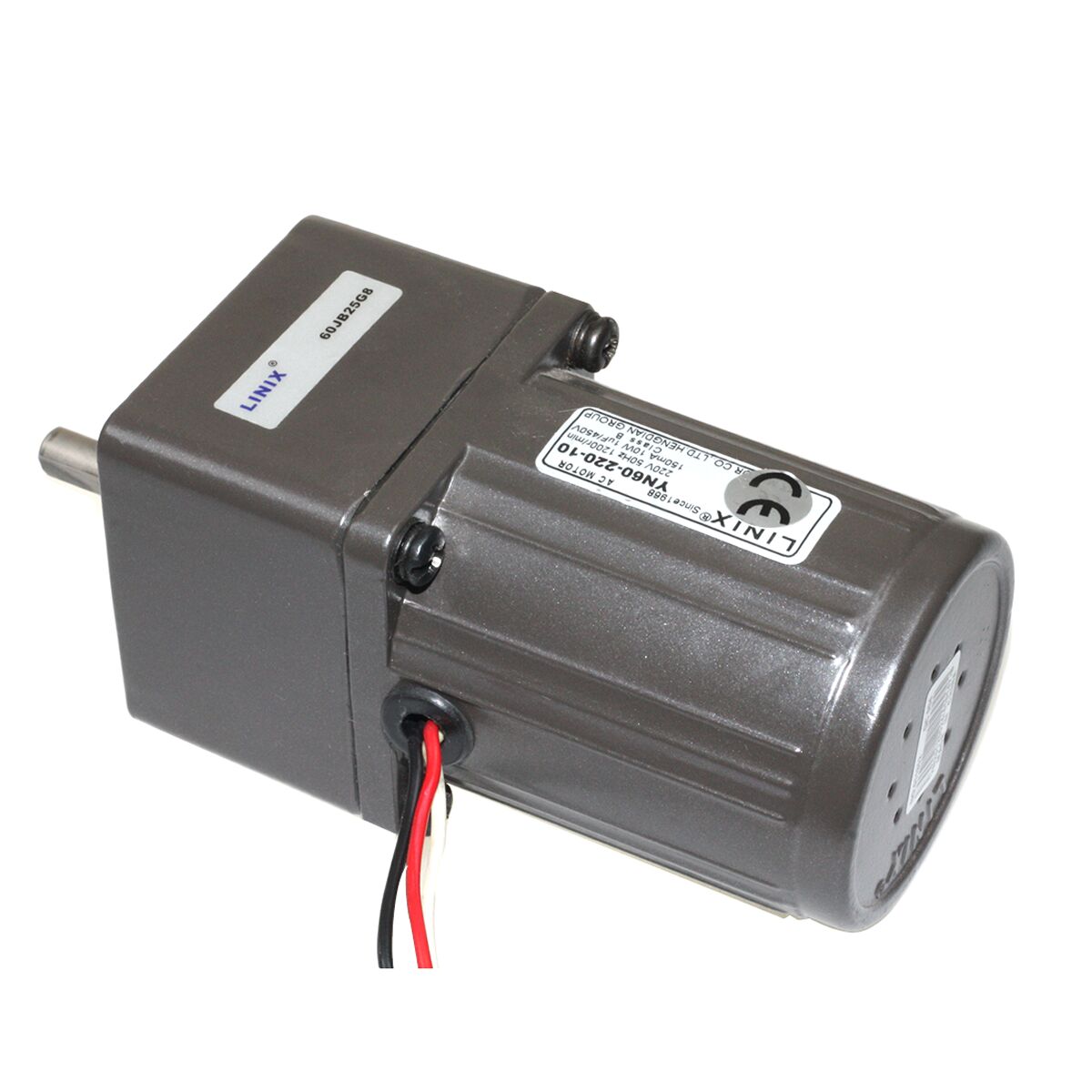 60mm 220V 25 RPM AC Motor YN60-220-10