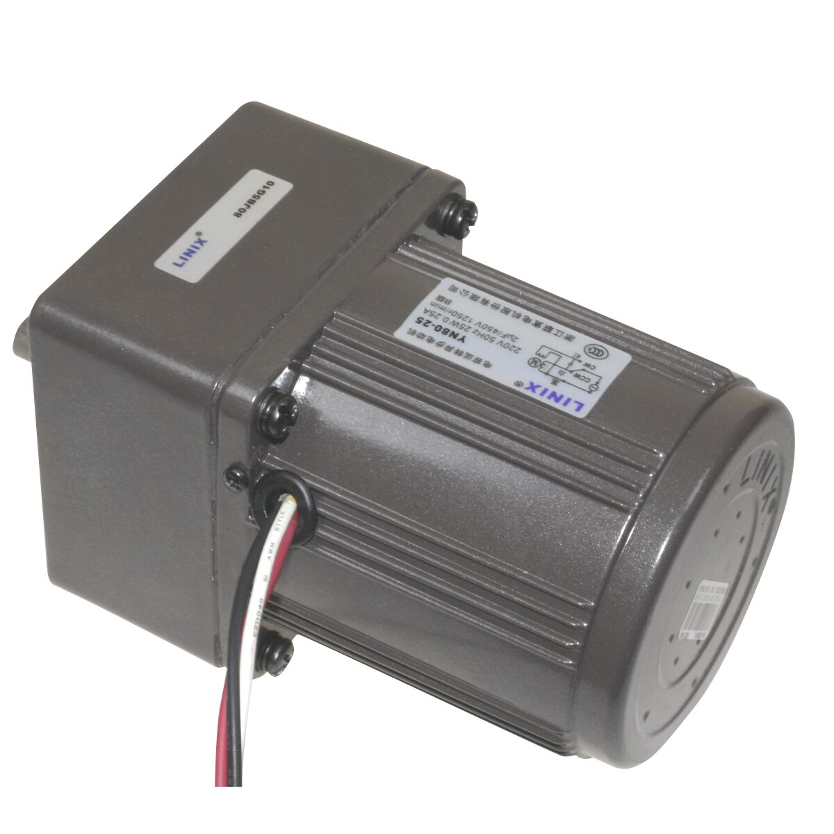 80mm 220V 420RPM AC Motor YN80-230-25