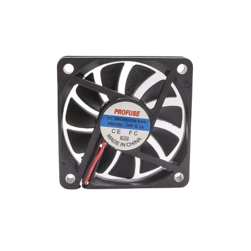 60x60x10mm 24V 0.10A Fan 2 Kablolu