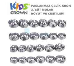 Kids Crown PÇK Molar Refill 5'li