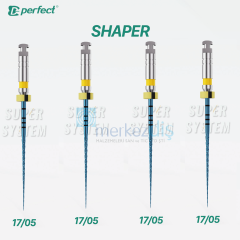 Perfect Super System Shaper File Kit Rotary Eğe 4'lü 25 mm