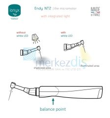 Endy NT 2 LED Işıklı Kablosuz Endodontik Motor