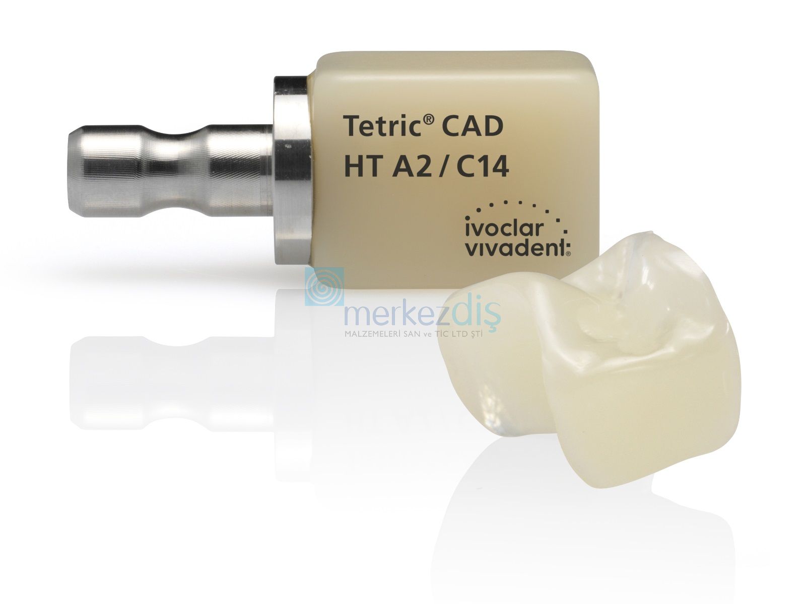 Tetric Cad Cerec/inLab HT C14 Kompozit Cad-Cam Blok 5'li