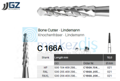 Lindemann Cerrahi Frez C166A-104-021 Piyasemen İçin