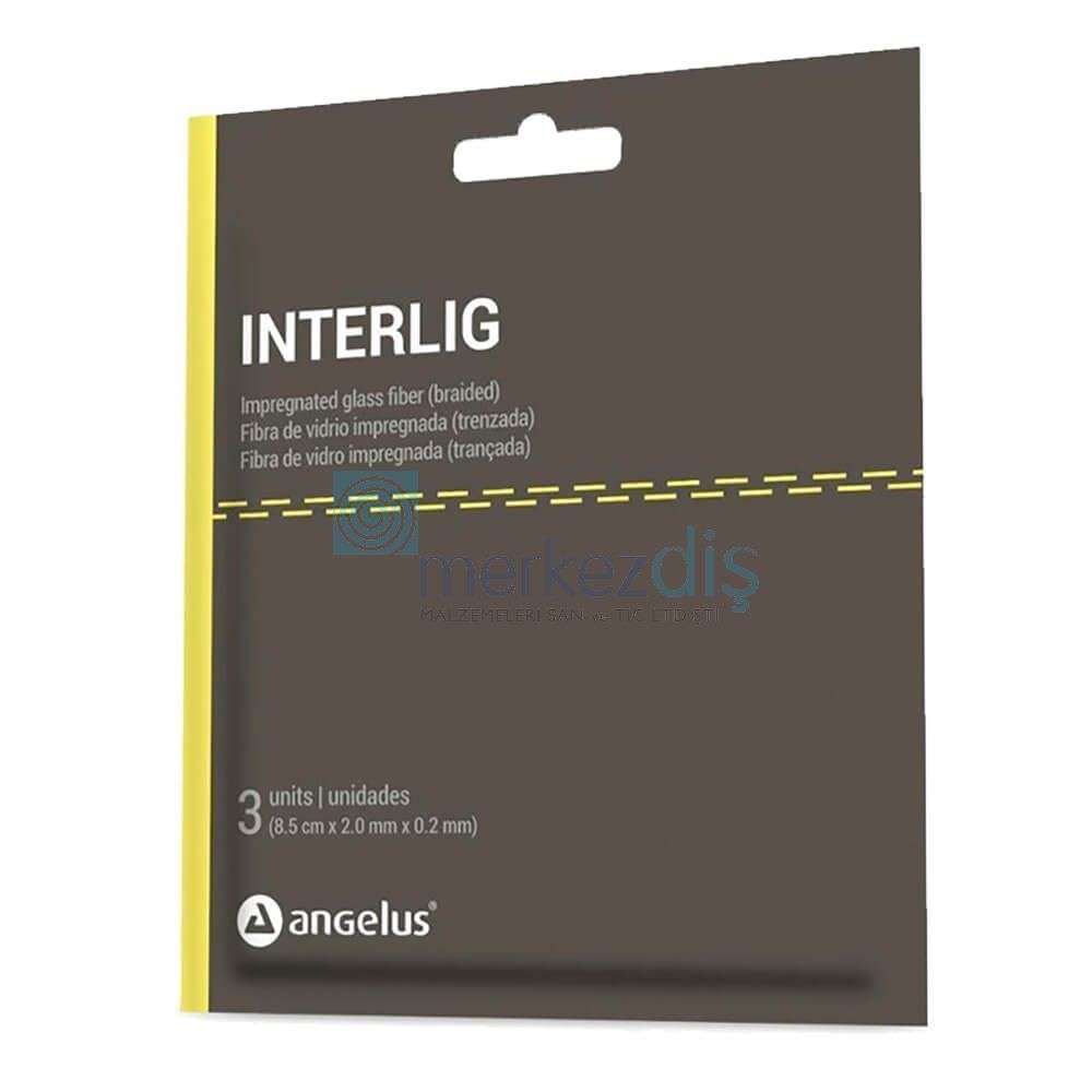 Interlig Örgülü Cam Fiber 3x8.5 cm