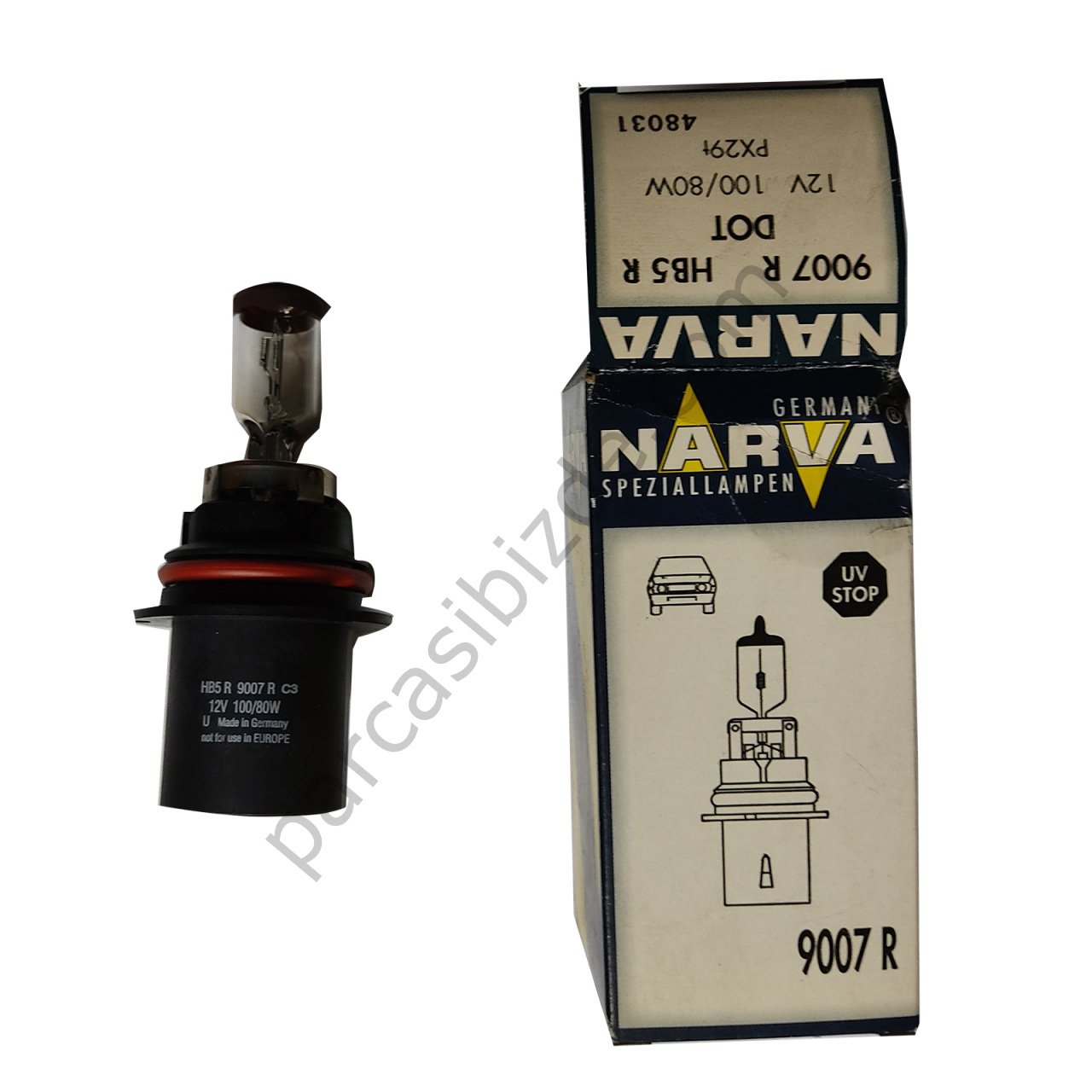 Halojen Lambası - Narva 9007 R HB5 R DOT 12V 100/80W