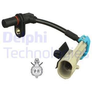 Chevrolet Captiva Abs Sensörü Ön DELPHI SS20317 OEM 96626078 - 2.0CDTI-2.4 Z20S-Z20DM-Z24XE-LLW