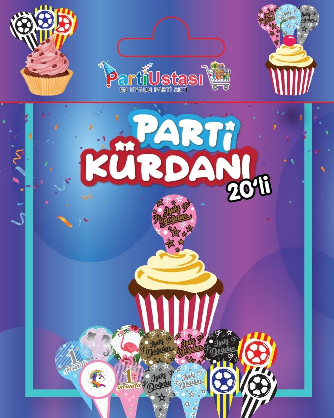 KÜRDAN İYİKİ DOĞDUN MAVİ 20 Lİ