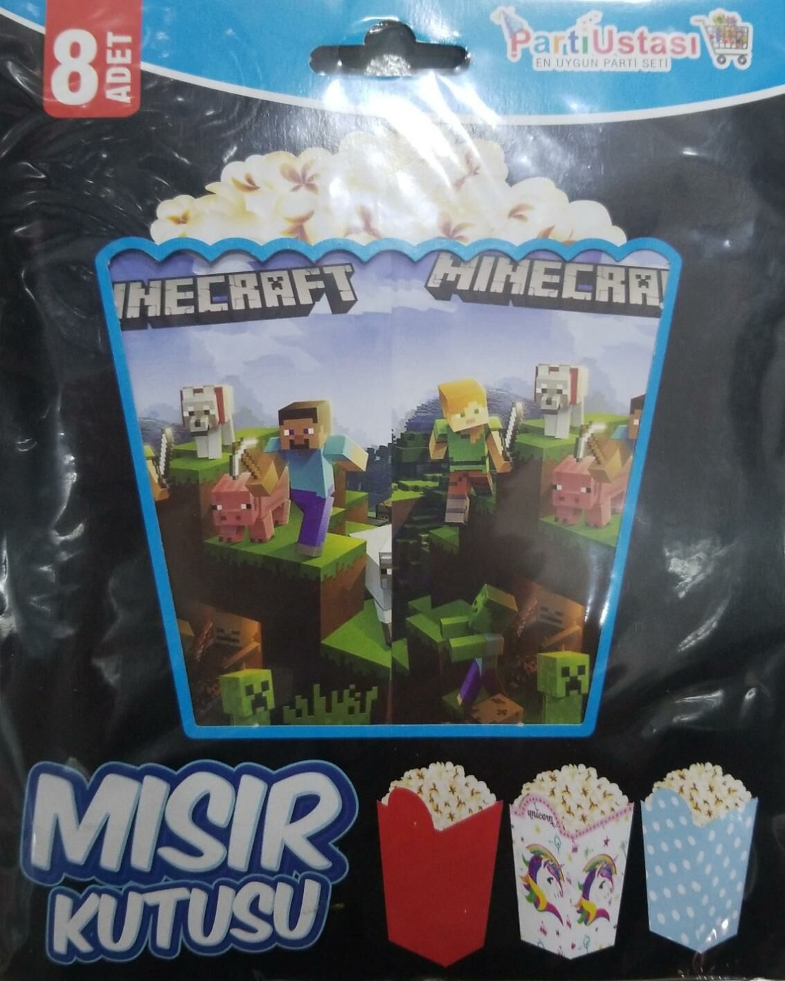 MISIR KUTUSU MINECRAFT 8 Lİ