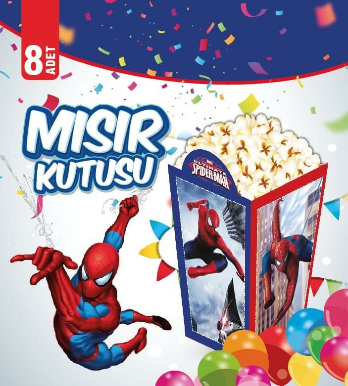 MISIR KUTUSU ÖRÜMCEK 8 Lİ