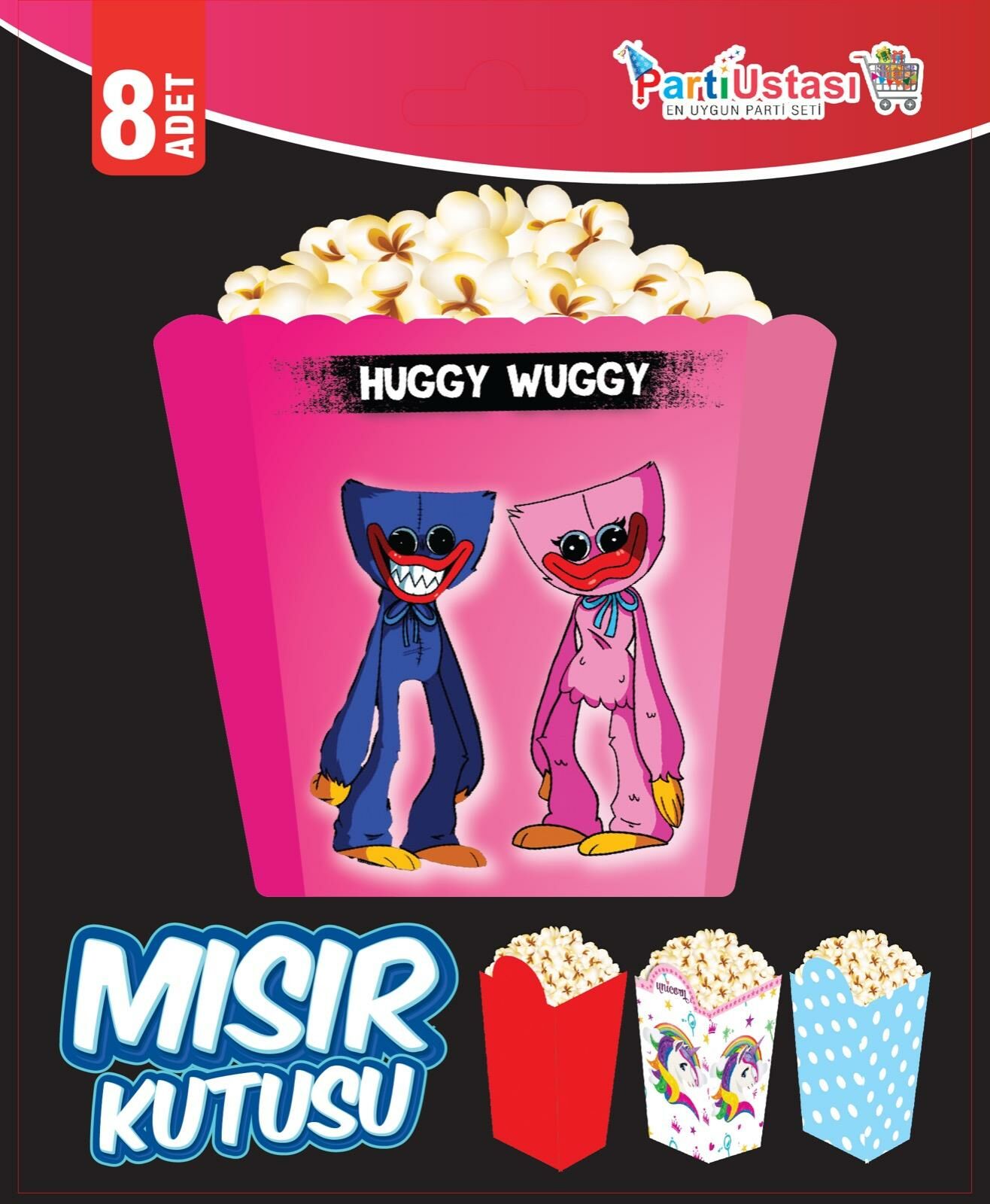 MISIR KUTUSU HUGGY WUGGY  8 Lİ