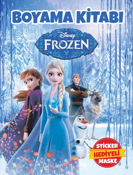 BOYAMA KİTABI FROZEN (1 POŞET 10LU)