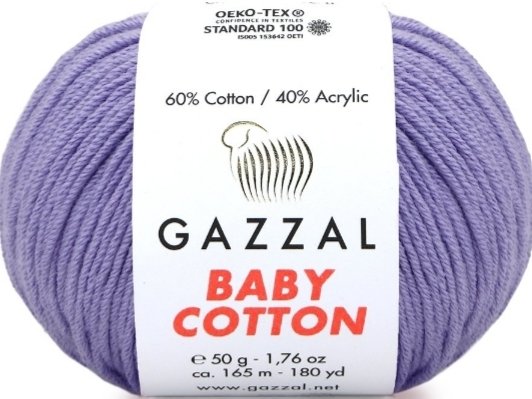 3420 GAZZAL BABY COTTON 50GR- Lila